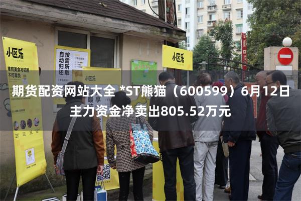 期货配资网站大全 *ST熊猫（600599）6月12日主力资金净卖出805.52万元