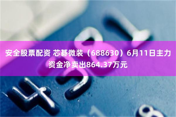 安全股票配资 芯碁微装（688630）6月11日主力资金净卖出864.37万元