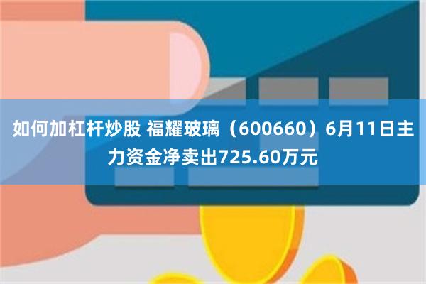如何加杠杆炒股 福耀玻璃（600660）6月11日主力资金净卖出725.60万元