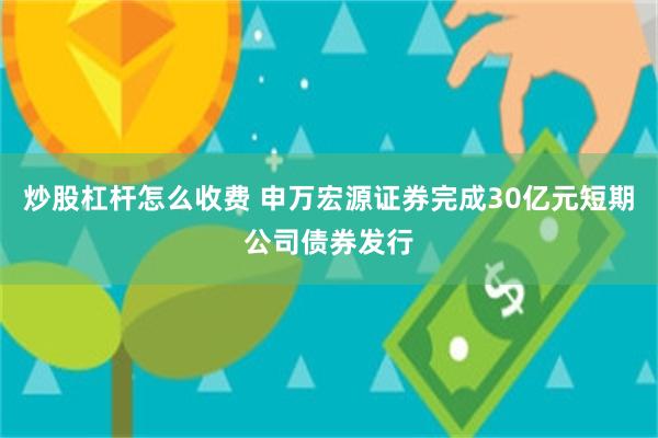 炒股杠杆怎么收费 申万宏源证券完成30亿元短期公司债券发行