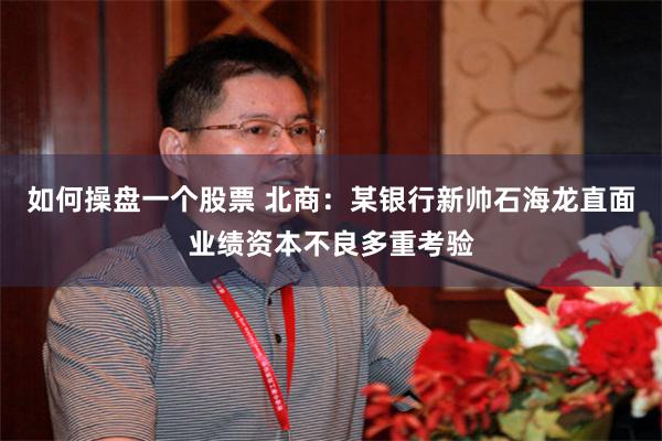 如何操盘一个股票 北商：某银行新帅石海龙直面业绩资本不良多重考验