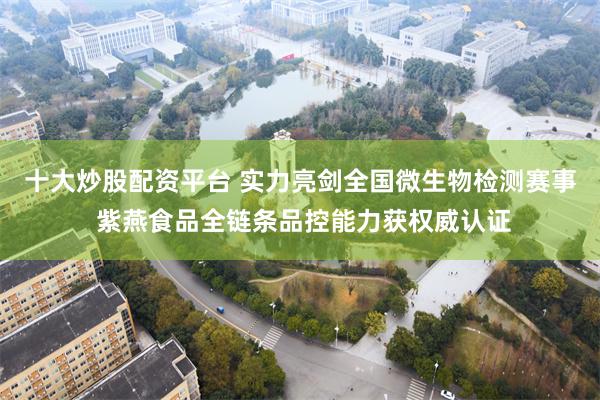 十大炒股配资平台 实力亮剑全国微生物检测赛事 紫燕食品全链条品控能力获权威认证