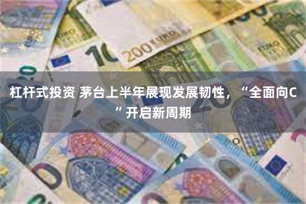 杠杆式投资 茅台上半年展现发展韧性，“全面向C”开启新周期