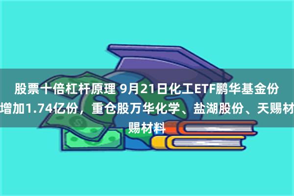 股票十倍杠杆原理 9月21日化工ETF鹏华基金份额增加1.74亿份，重仓股万华化学、盐湖股份、天赐材料