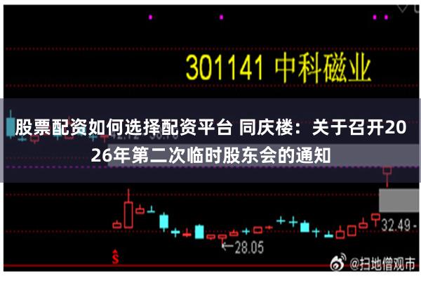 股票配资如何选择配资平台 同庆楼：关于召开2026年第二次临时股东会的通知
